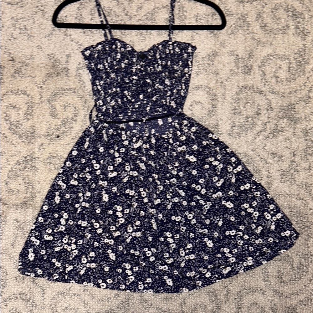 Floral Spaghetti Strap Dress